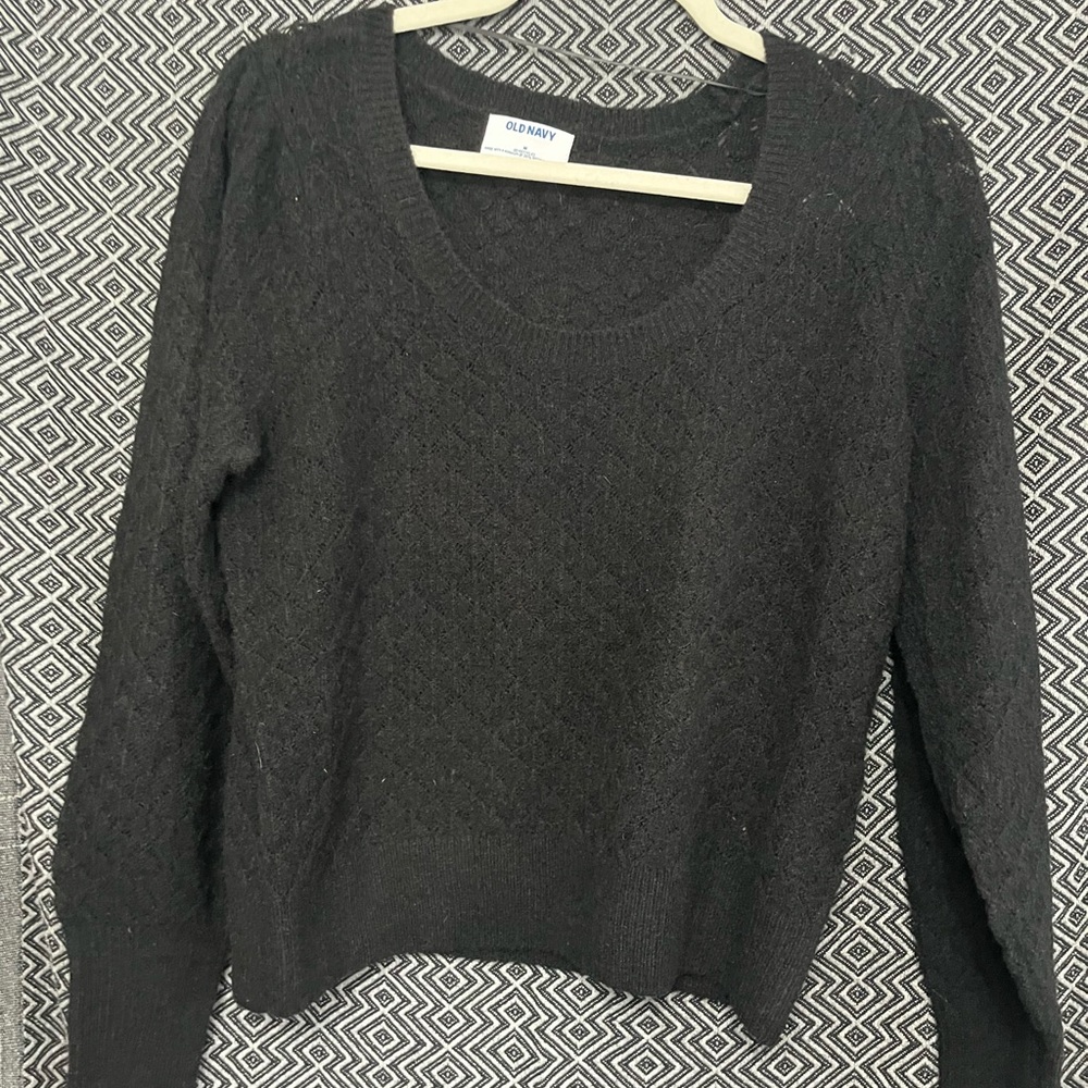 Old Navy Black Sweater Shear (ish)